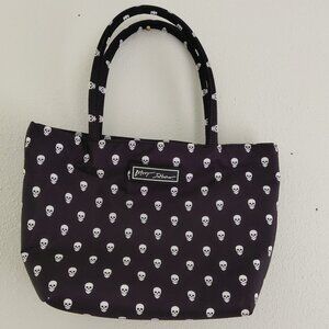Betsy Johnson Skulls Insulated Lunch Tote Bag